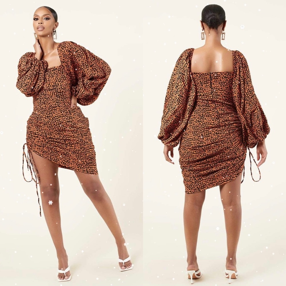 Grassfields leopard print bimpe Dress size 16 #Cybermondaysale